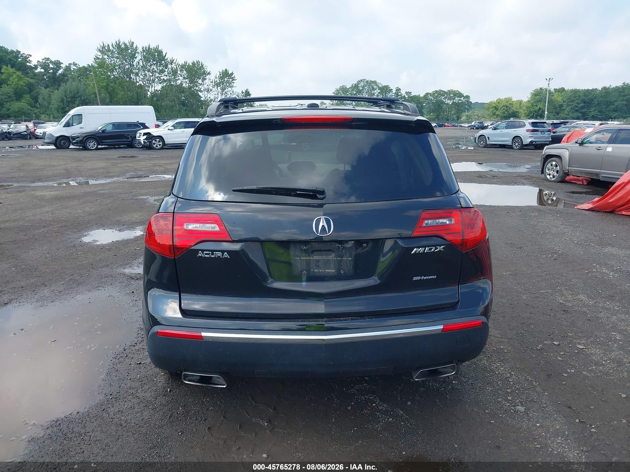 2011 Acura Mdx Technology Package Black vin: 2HNYD2H41BH542338