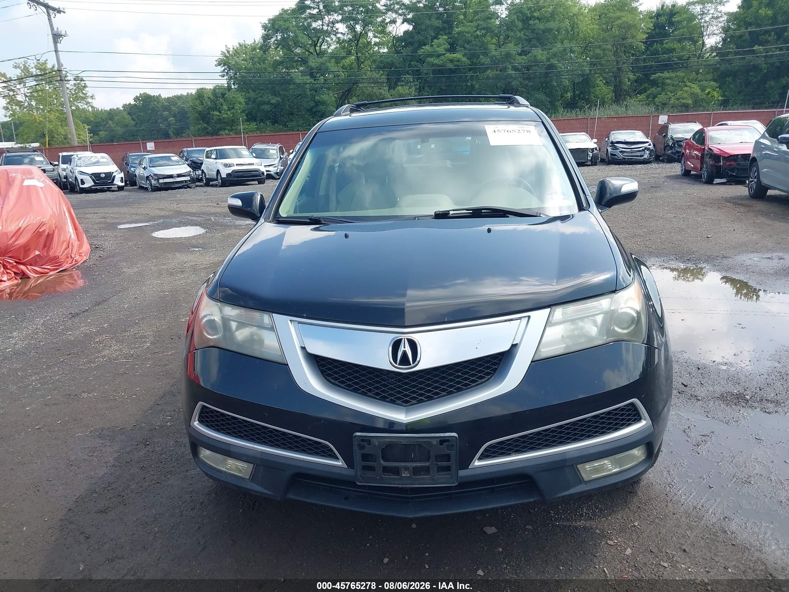 2011 Acura Mdx Technology Package Black vin: 2HNYD2H41BH542338