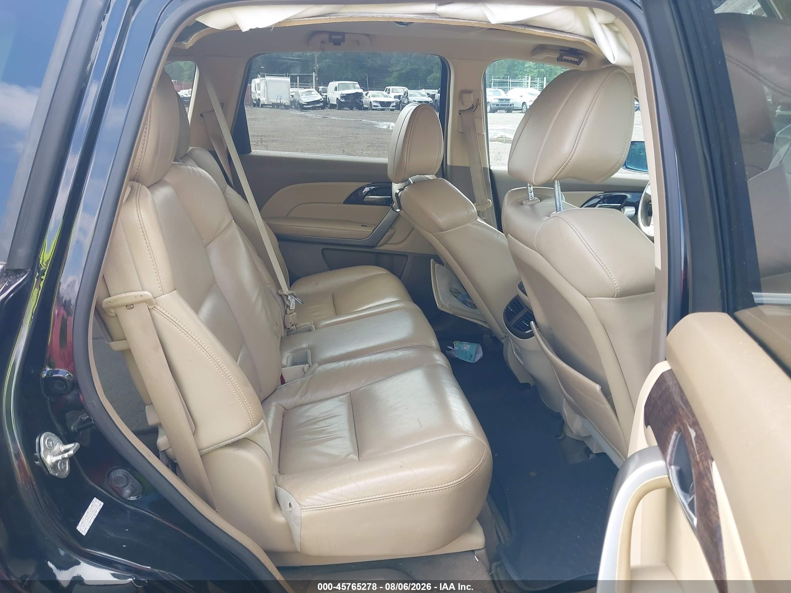2011 Acura Mdx Technology Package Black vin: 2HNYD2H41BH542338