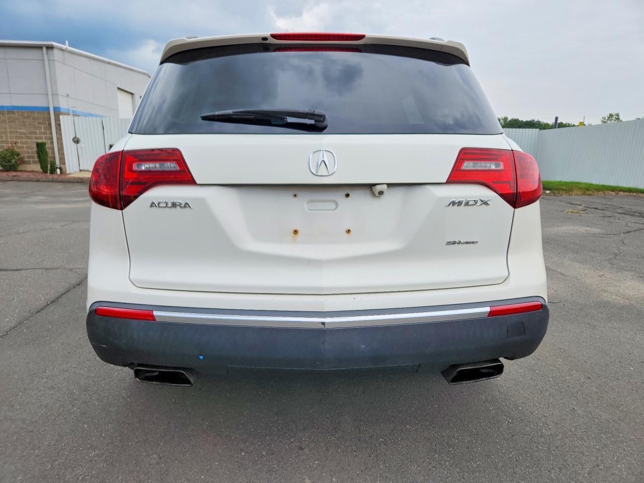 2012 Acura Mdx Technology White vin: 2HNYD2H41CH545161