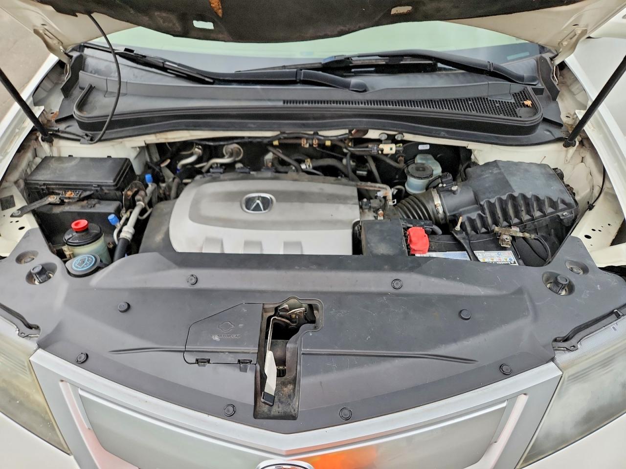 2012 Acura Mdx Technology White vin: 2HNYD2H41CH545161