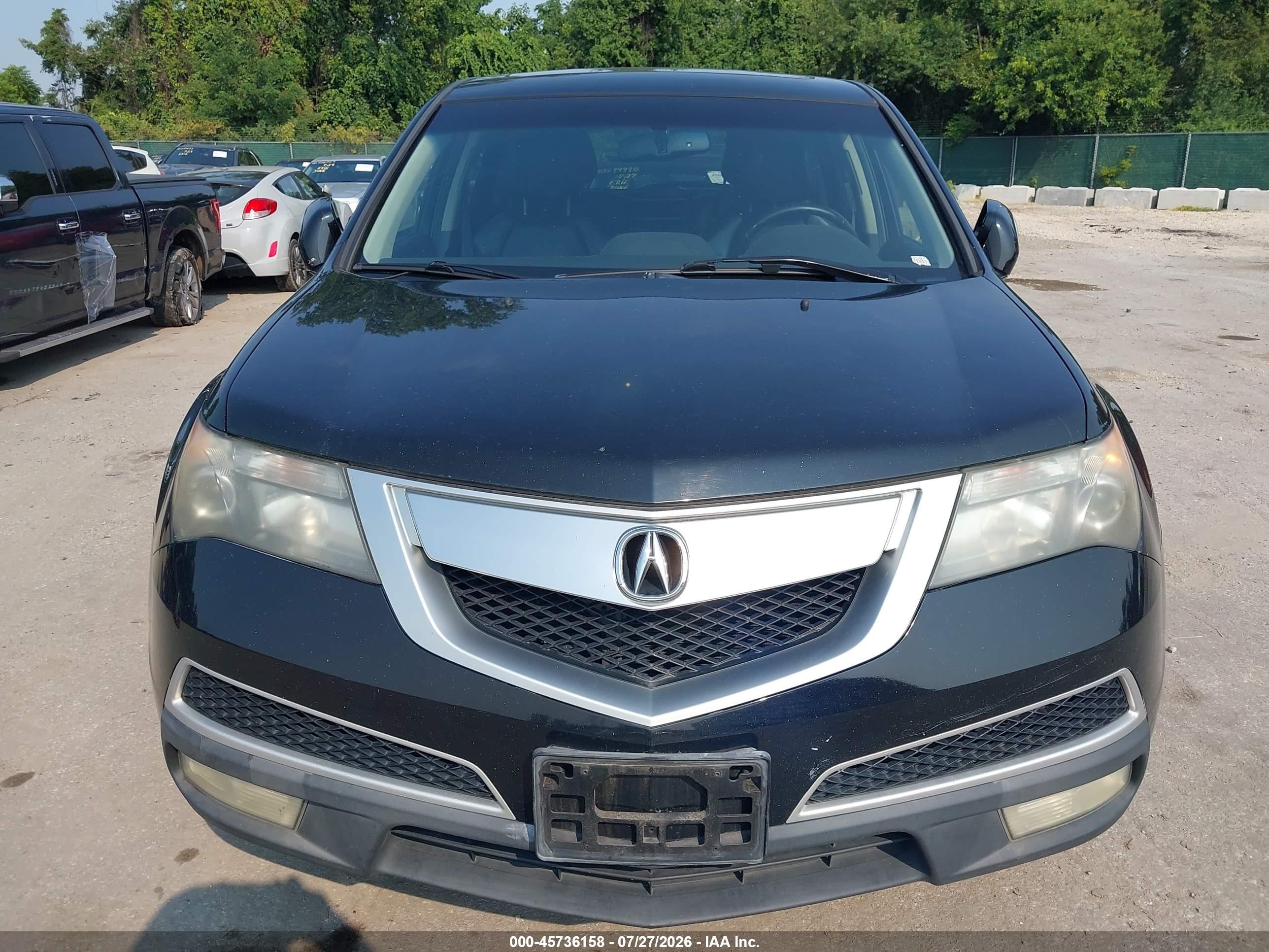 2010 Acura Mdx Technology Package Black vin: 2HNYD2H42AH505166