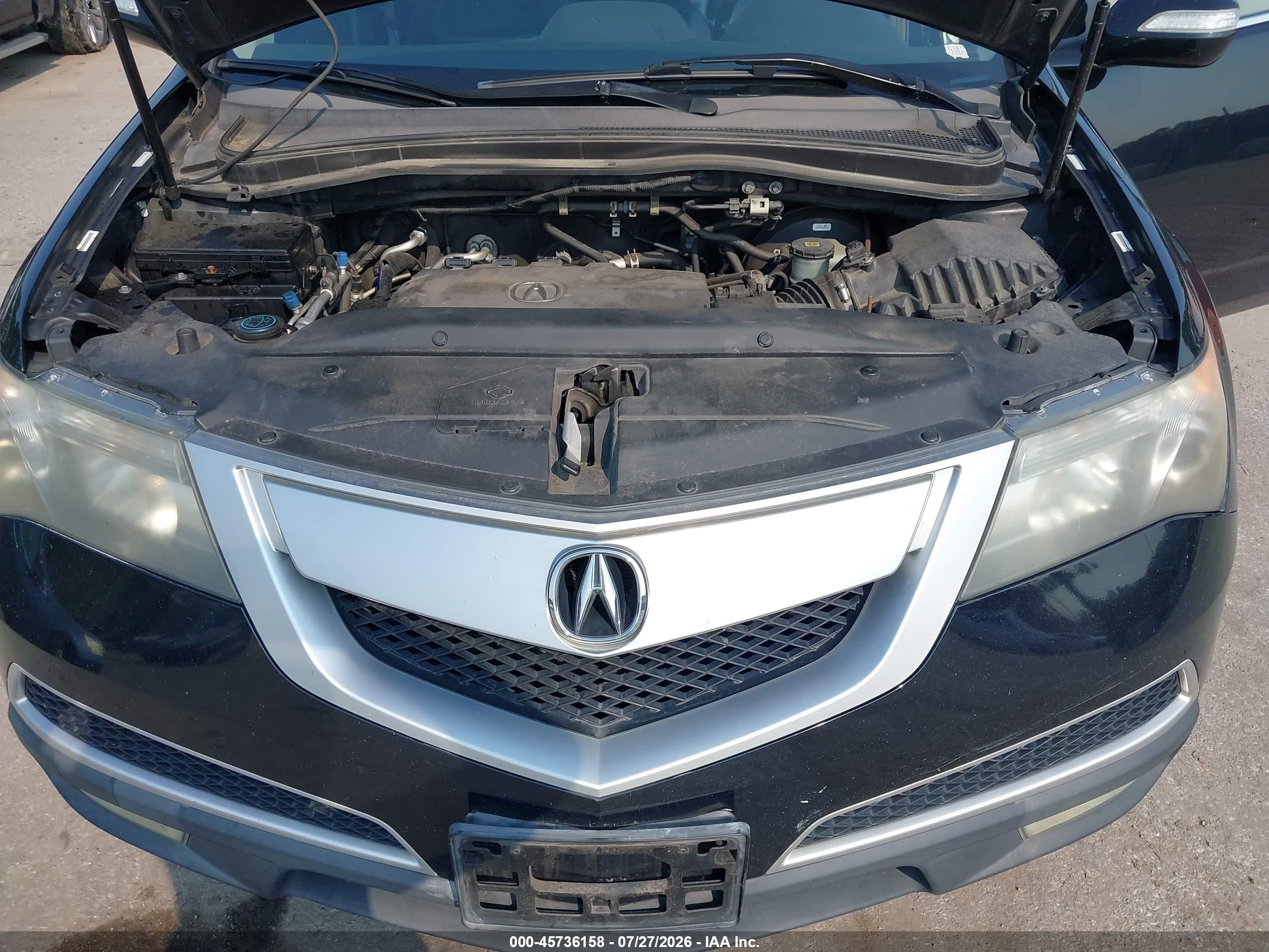 2010 Acura Mdx Technology Package Black vin: 2HNYD2H42AH505166