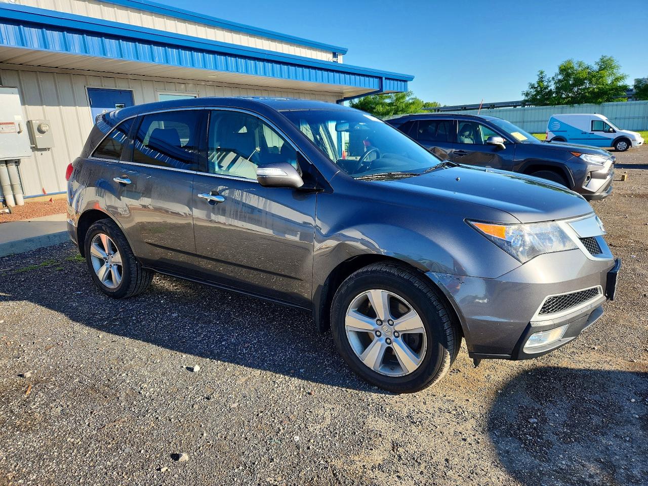 2010 Acura Mdx Technology Gray vin: 2HNYD2H42AH506558