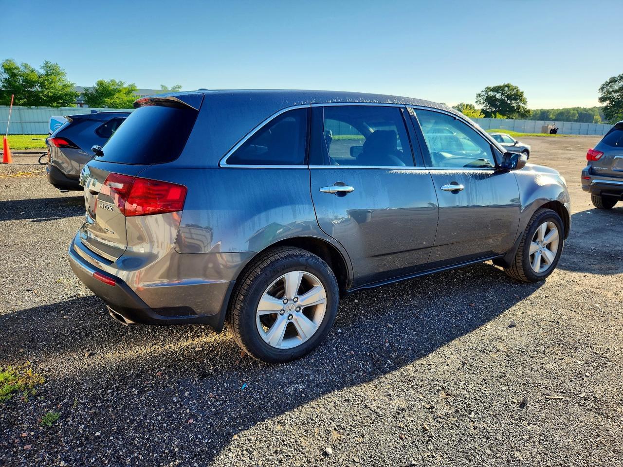2010 Acura Mdx Technology Gray vin: 2HNYD2H42AH506558