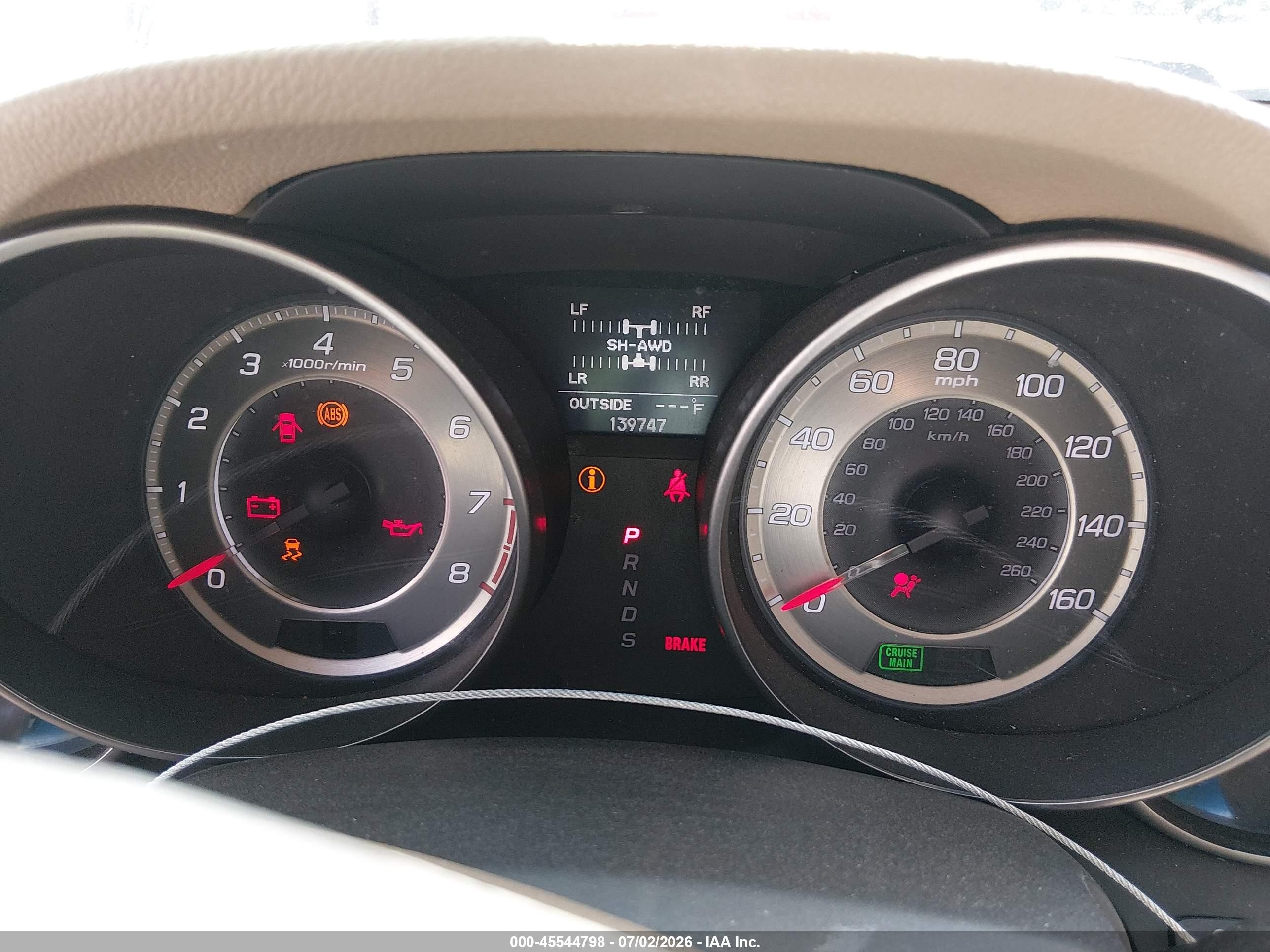 2010 Acura Mdx Technology Package White vin: 2HNYD2H42AH524672