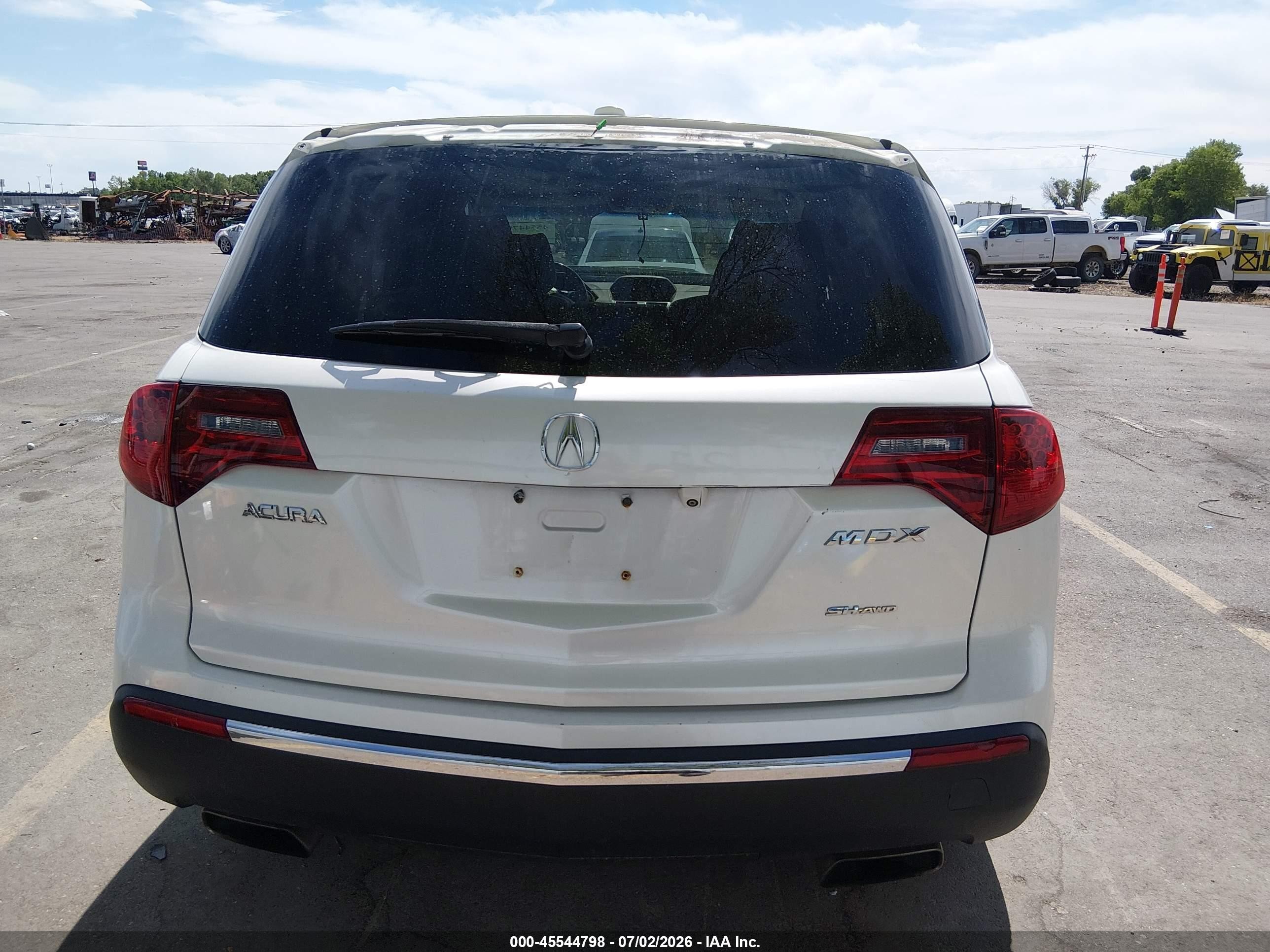 2010 Acura Mdx Technology Package White vin: 2HNYD2H42AH524672