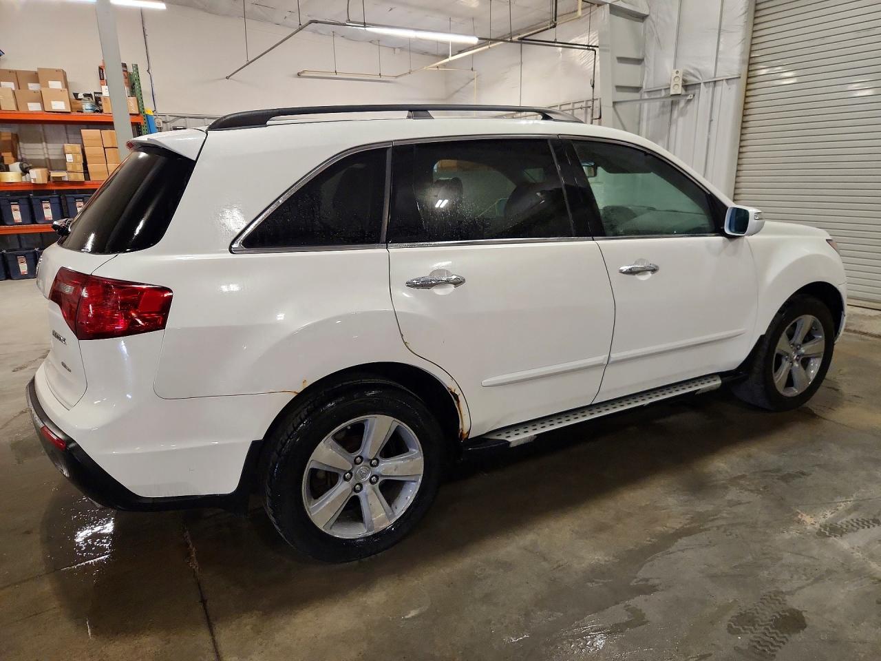 2011 Acura Mdx Technology White vin: 2HNYD2H42BH511566