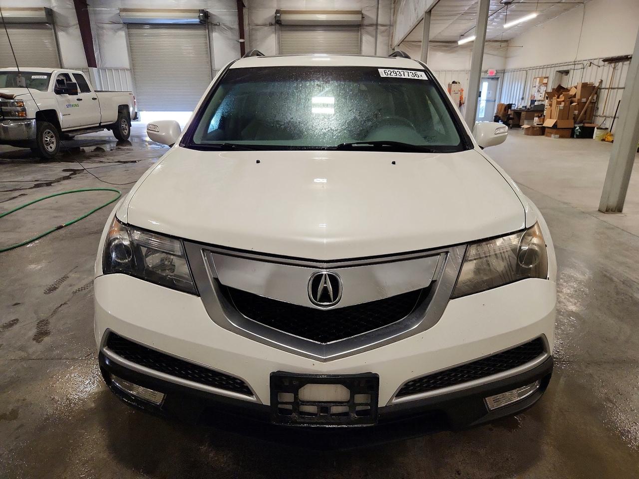 2011 Acura Mdx Technology White vin: 2HNYD2H42BH511566