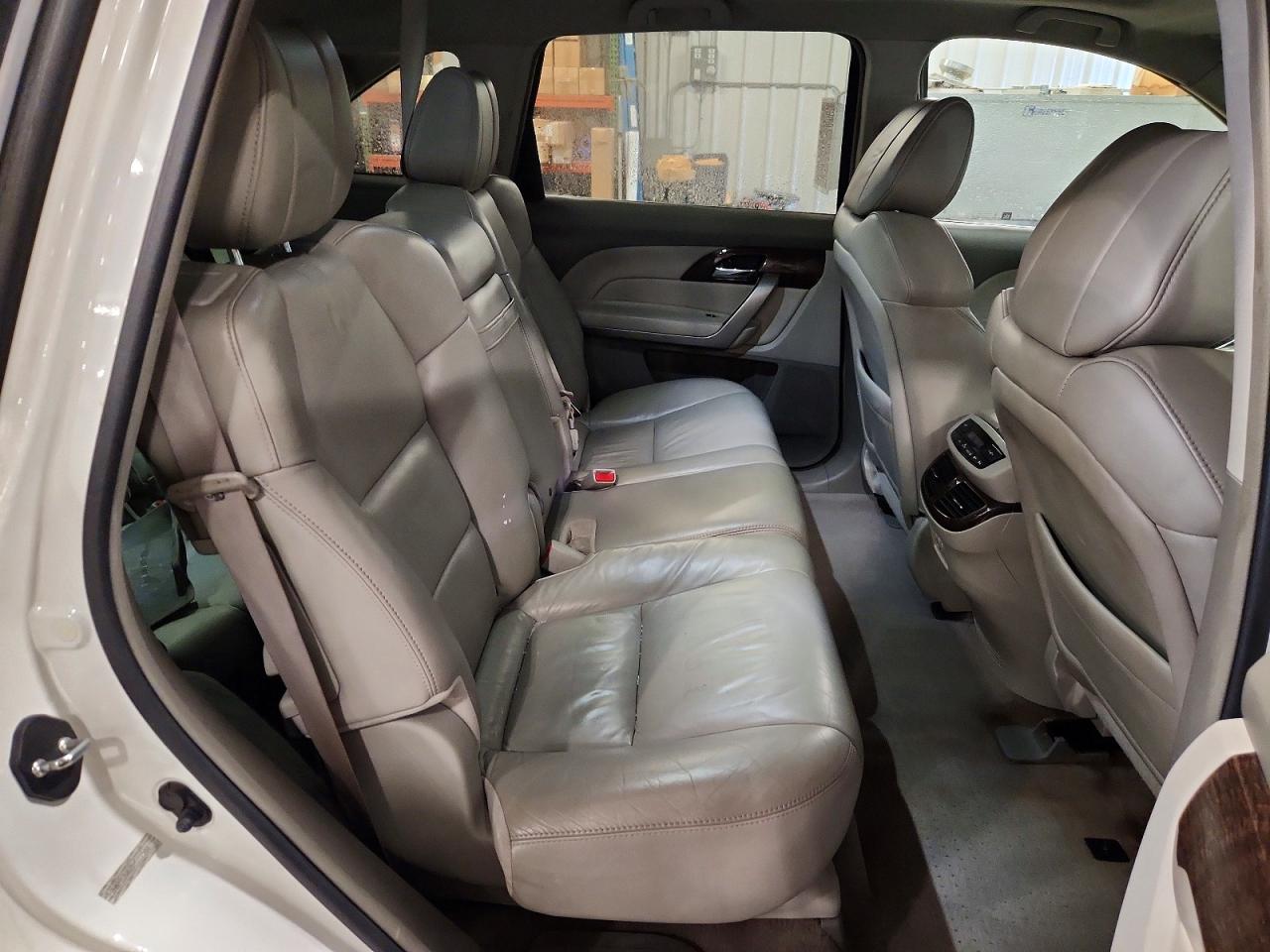 2011 Acura Mdx Technology White vin: 2HNYD2H42BH511566