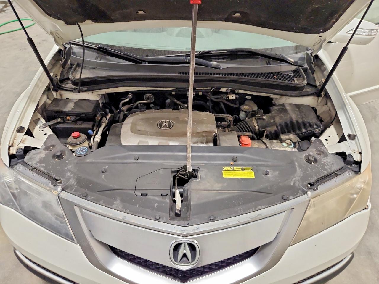 2011 Acura Mdx Technology White vin: 2HNYD2H42BH511566