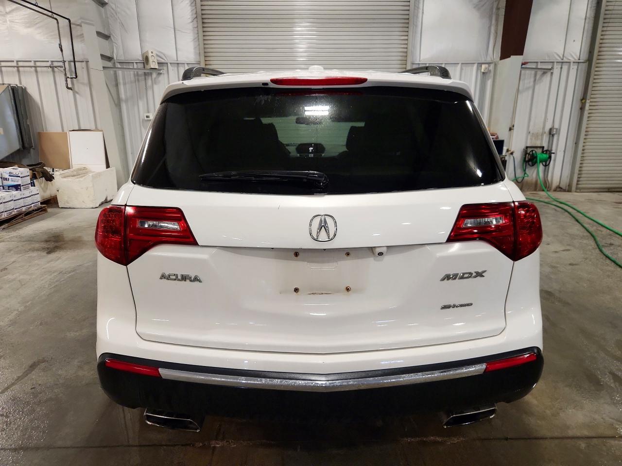 2011 Acura Mdx Technology White vin: 2HNYD2H42BH511566