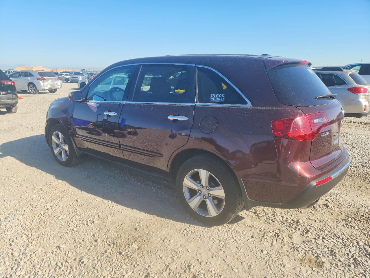 2011 Acura Mdx Technology Burgundy vin: 2HNYD2H42BH539092