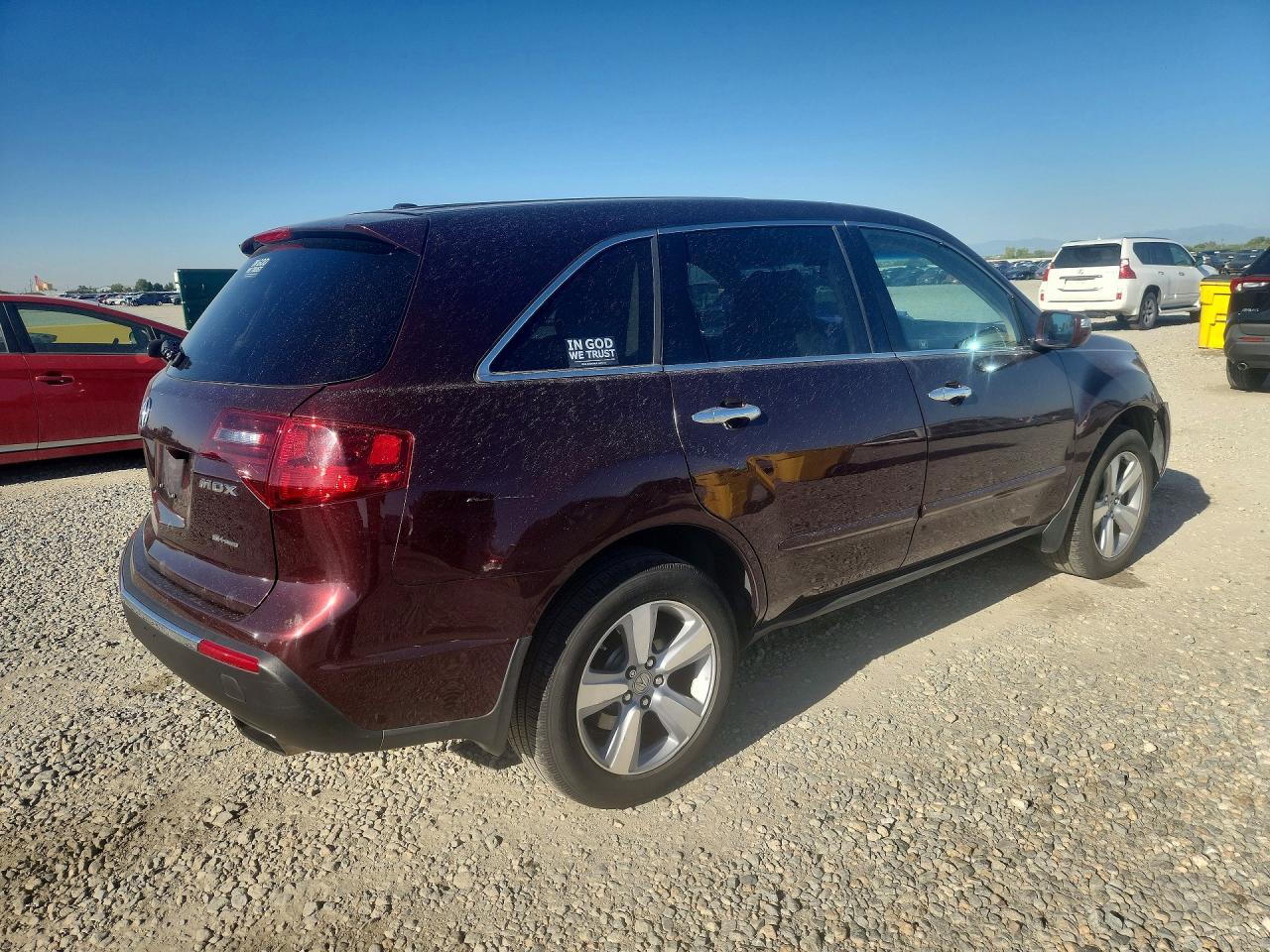 2011 Acura Mdx Technology Burgundy vin: 2HNYD2H42BH539092