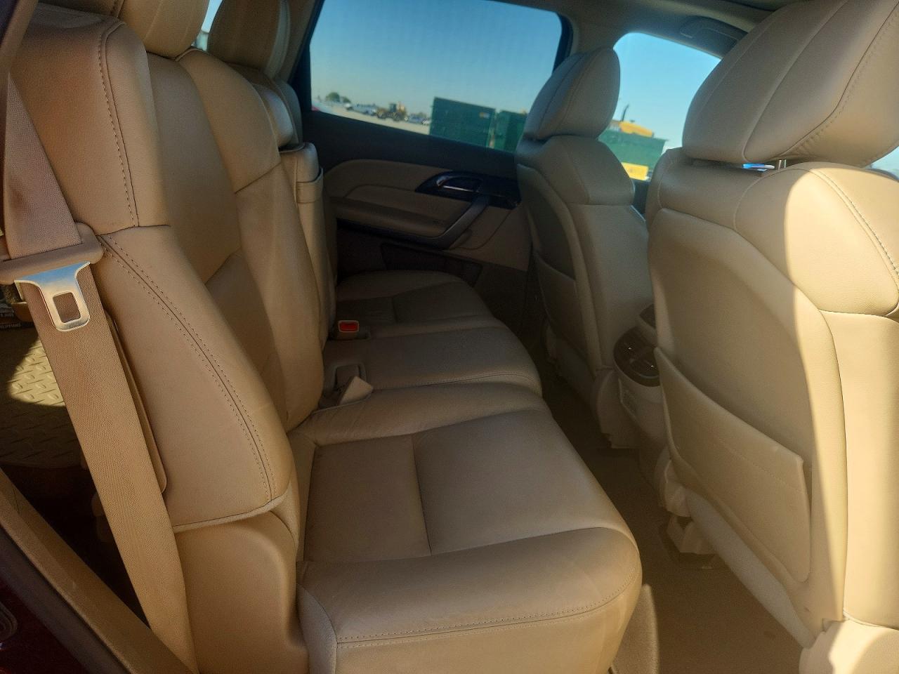2011 Acura Mdx Technology Burgundy vin: 2HNYD2H42BH539092