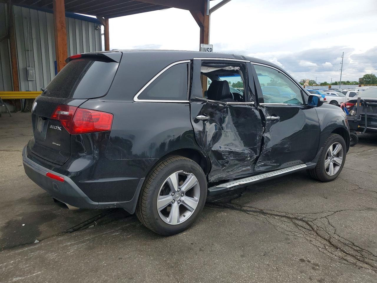 2012 Acura Mdx Technology Black vin: 2HNYD2H42CH511777