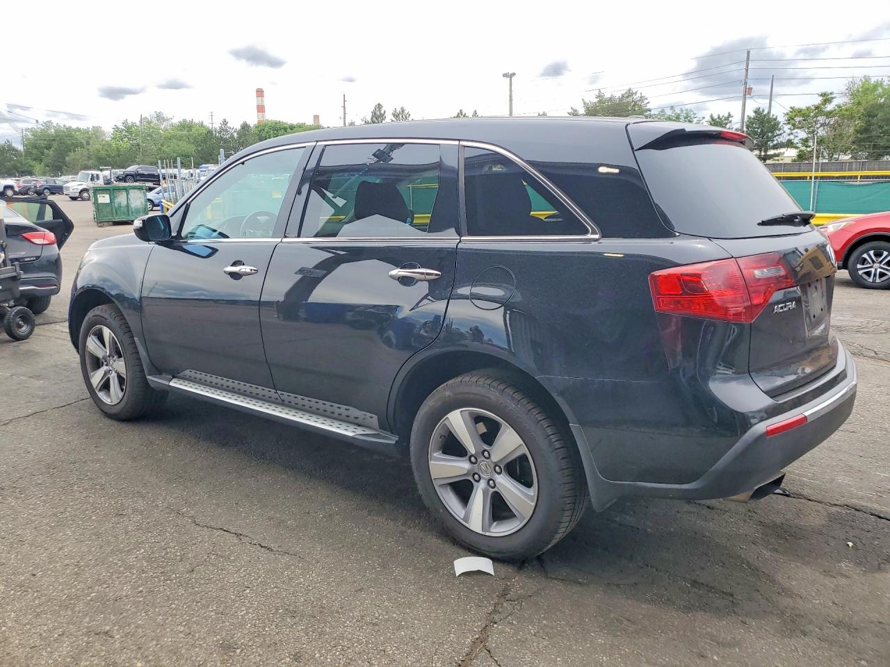 2012 Acura Mdx Technology Black vin: 2HNYD2H42CH511777