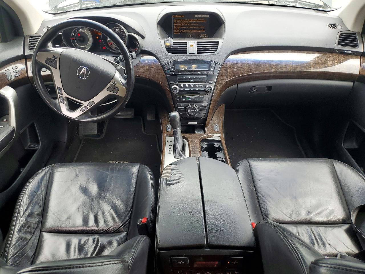 2012 Acura Mdx Technology Black vin: 2HNYD2H42CH511777