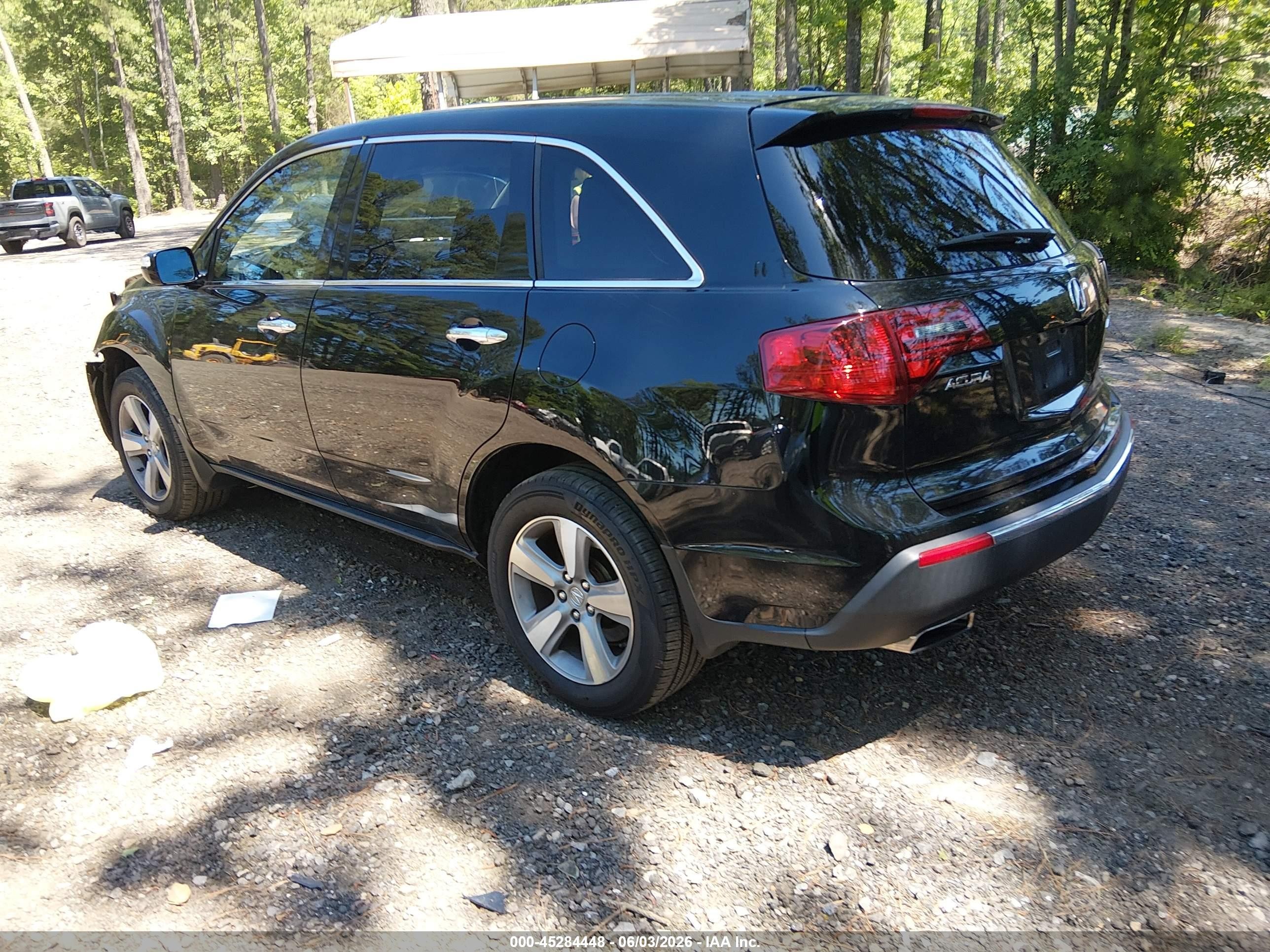 2012 Acura Mdx Technology Package Black vin: 2HNYD2H42CH533181