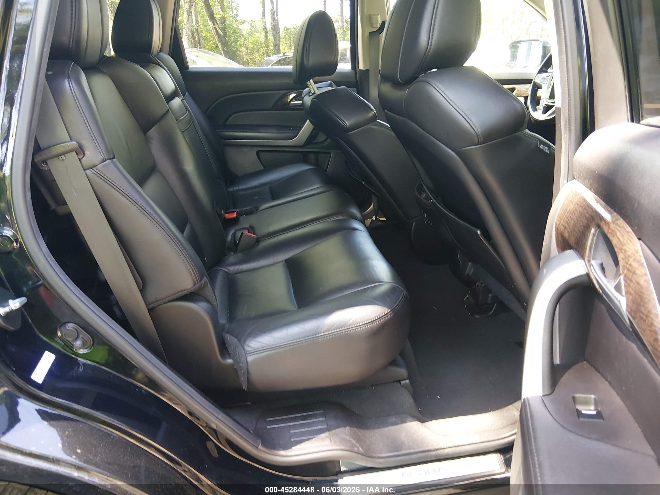 2012 Acura Mdx Technology Package Black vin: 2HNYD2H42CH533181