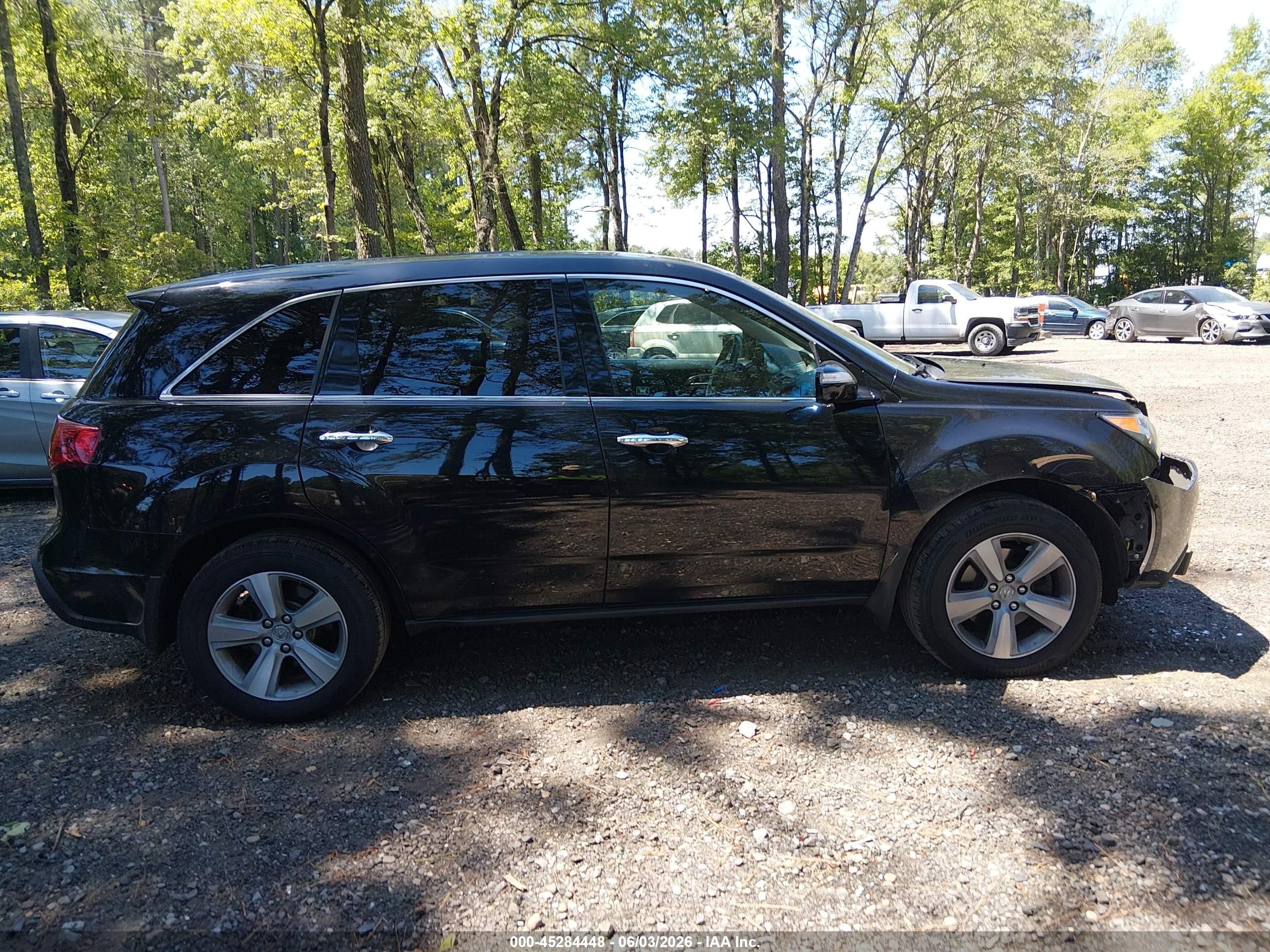 2012 Acura Mdx Technology Package Black vin: 2HNYD2H42CH533181