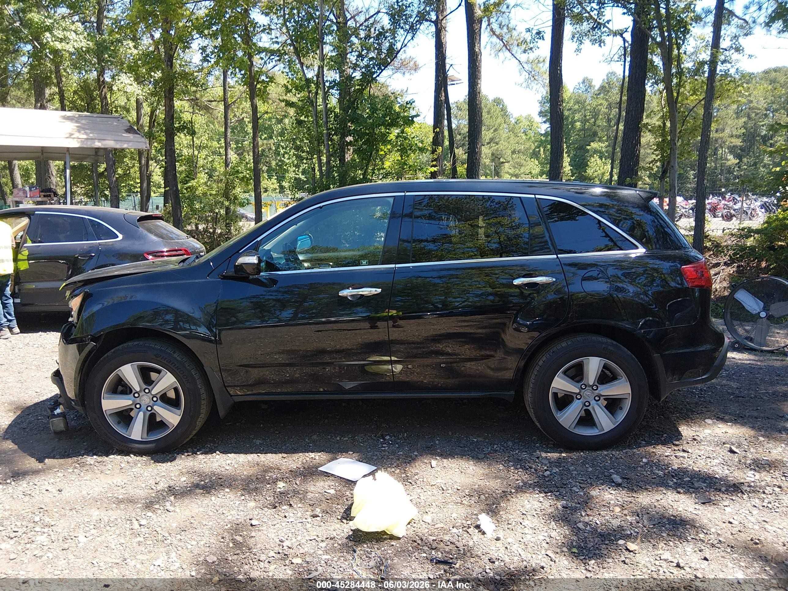 2012 Acura Mdx Technology Package Black vin: 2HNYD2H42CH533181