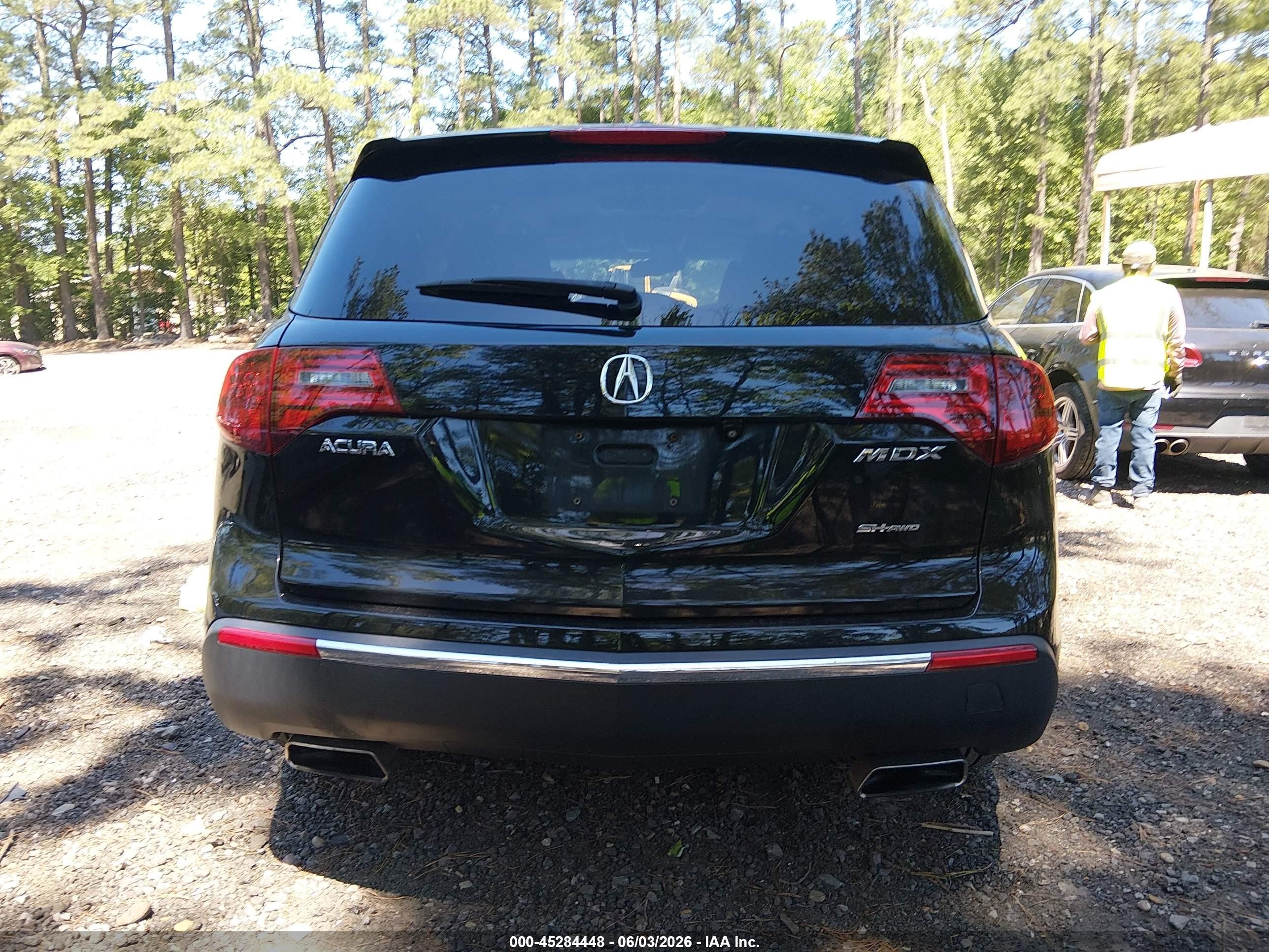 2012 Acura Mdx Technology Package Black vin: 2HNYD2H42CH533181