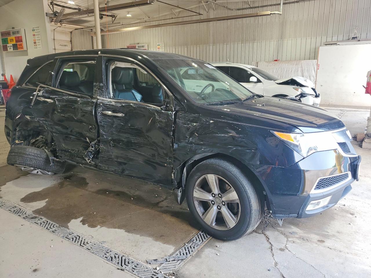 2013 Acura Mdx Technology Black vin: 2HNYD2H42DH512316