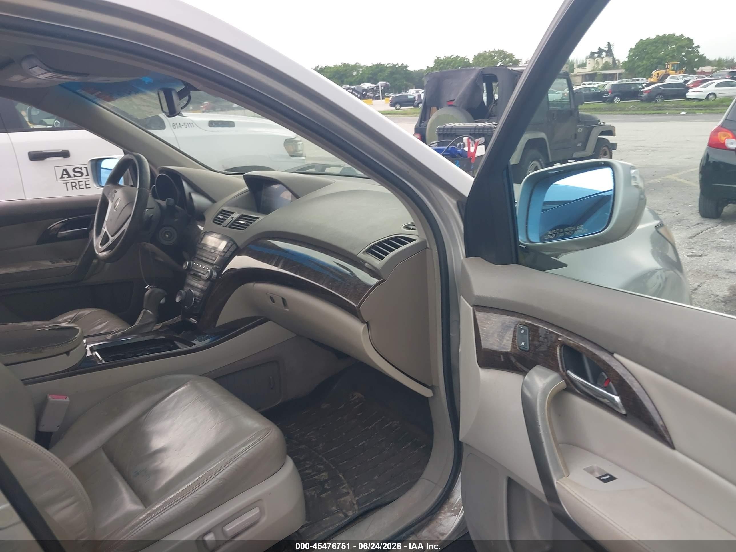 2010 Acura Mdx Technology Package Silver vin: 2HNYD2H43AH504835