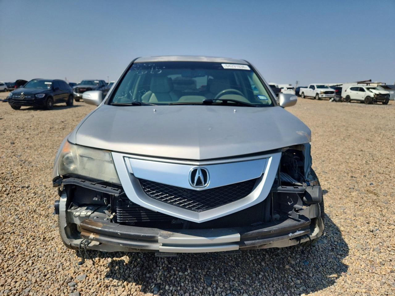 2010 Acura Mdx Technology Серебряный vin: 2HNYD2H43AH520615