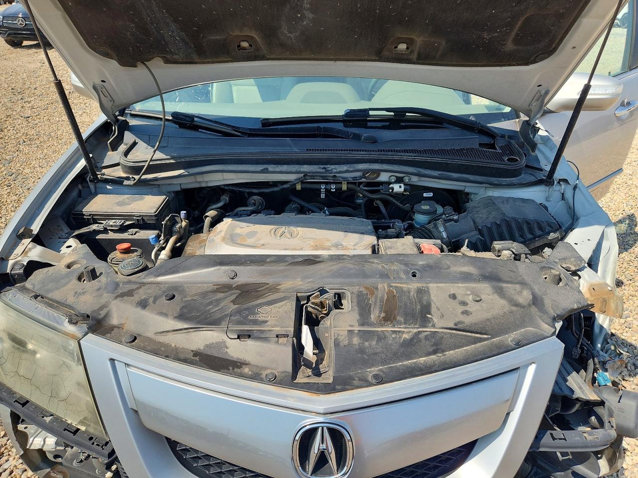 2010 Acura Mdx Technology Серебряный vin: 2HNYD2H43AH520615
