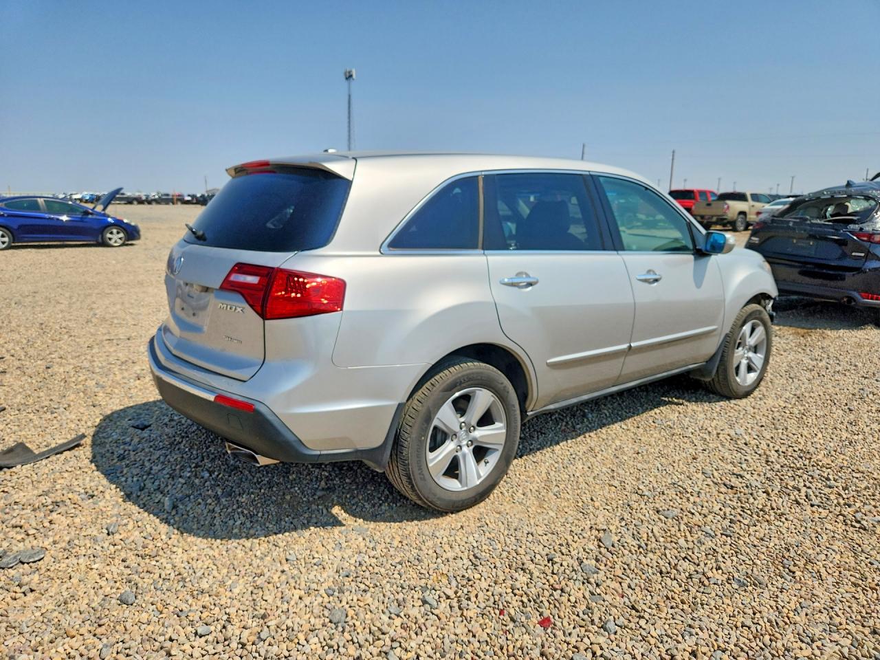 2010 Acura Mdx Technology Серебряный vin: 2HNYD2H43AH520615