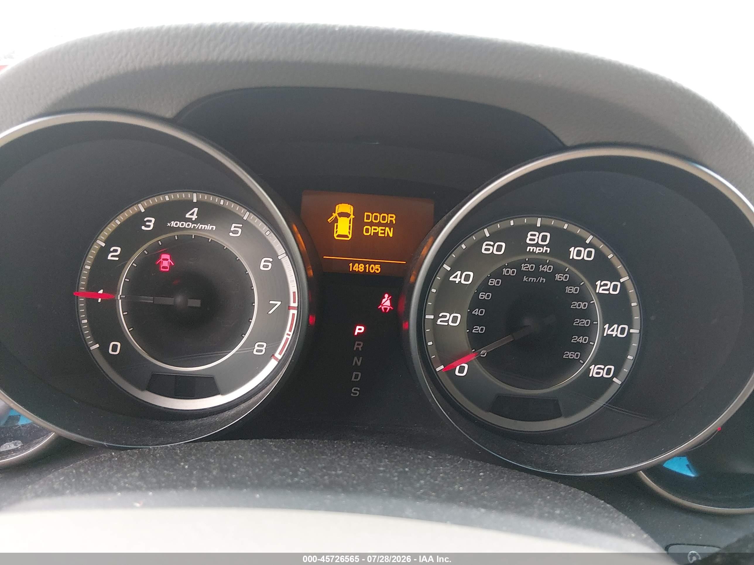 2011 Acura Mdx Technology Package Красный vin: 2HNYD2H43BH510667