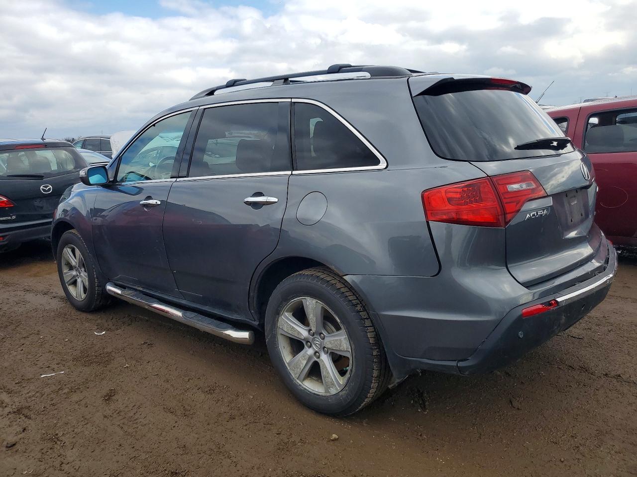 2011 Acura Mdx Technology Gray vin: 2HNYD2H43BH514797