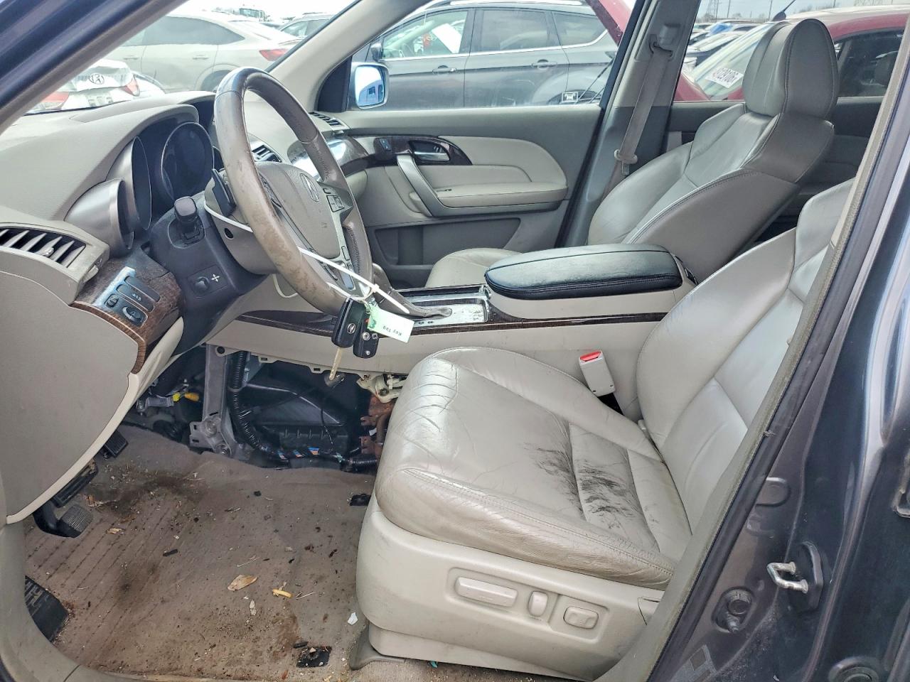 2011 Acura Mdx Technology Gray vin: 2HNYD2H43BH514797