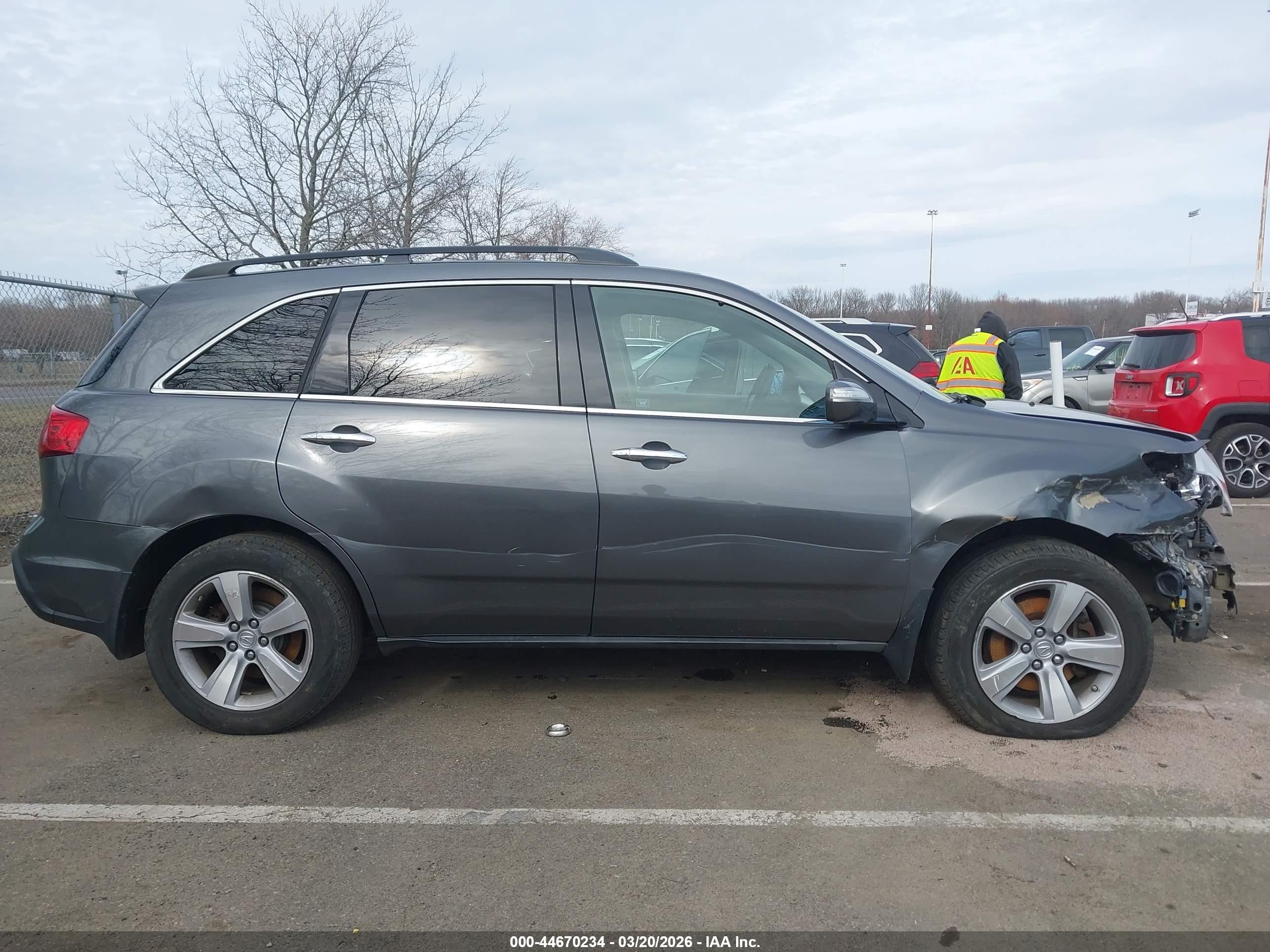 2011 Acura Mdx Technology Package Gray vin: 2HNYD2H43BH516470
