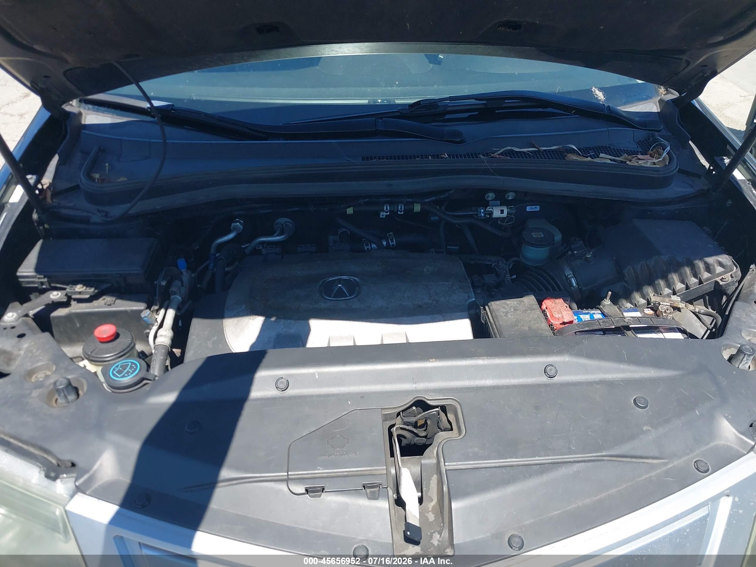 2012 Acura Mdx Technology Package Черный vin: 2HNYD2H43CH511691