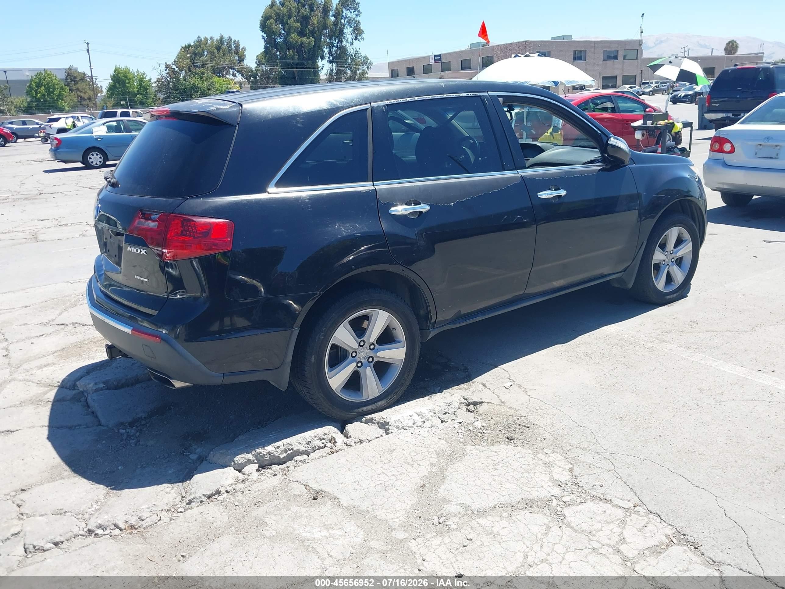 2012 Acura Mdx Technology Package Черный vin: 2HNYD2H43CH511691