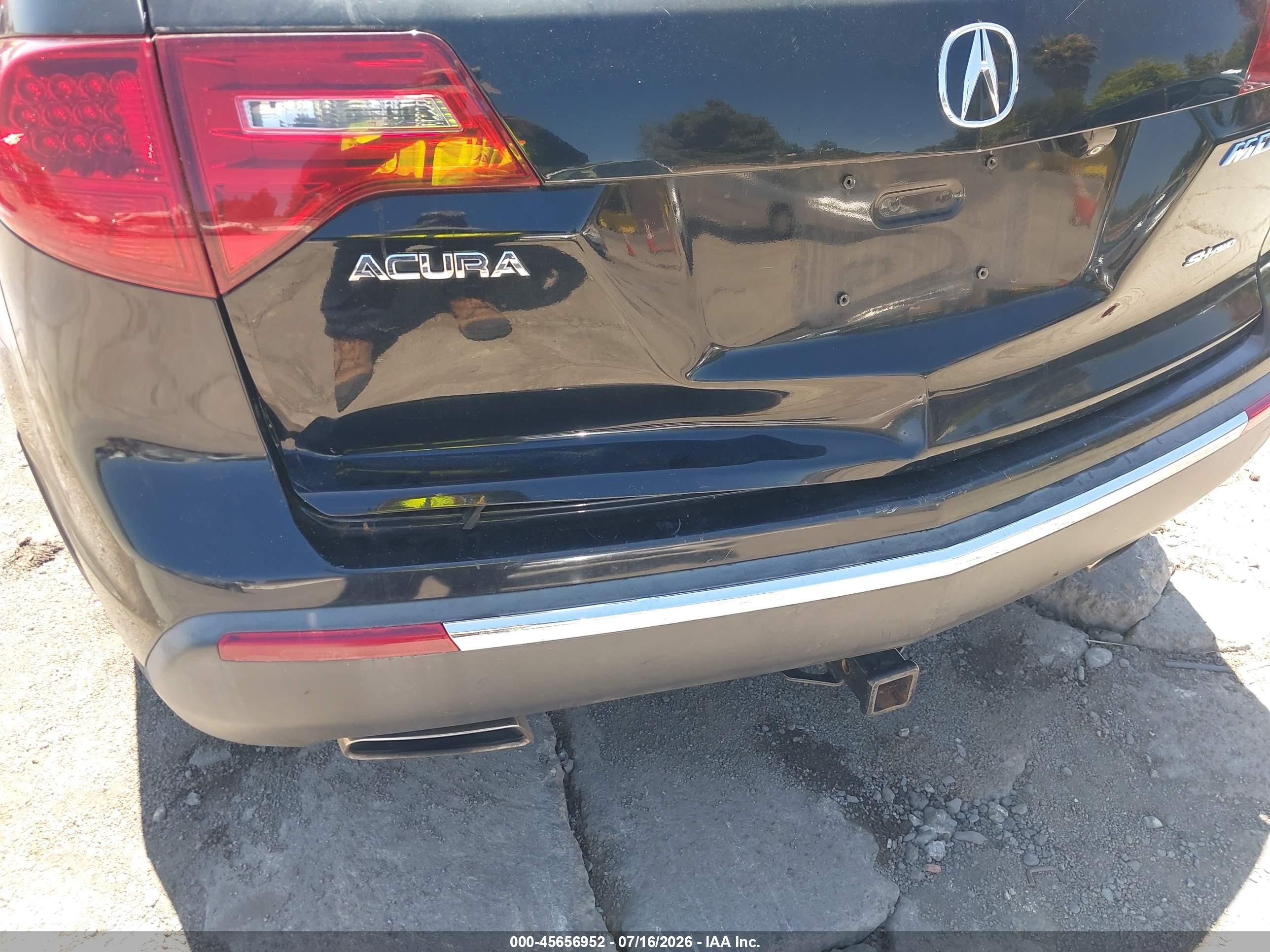 2012 Acura Mdx Technology Package Черный vin: 2HNYD2H43CH511691