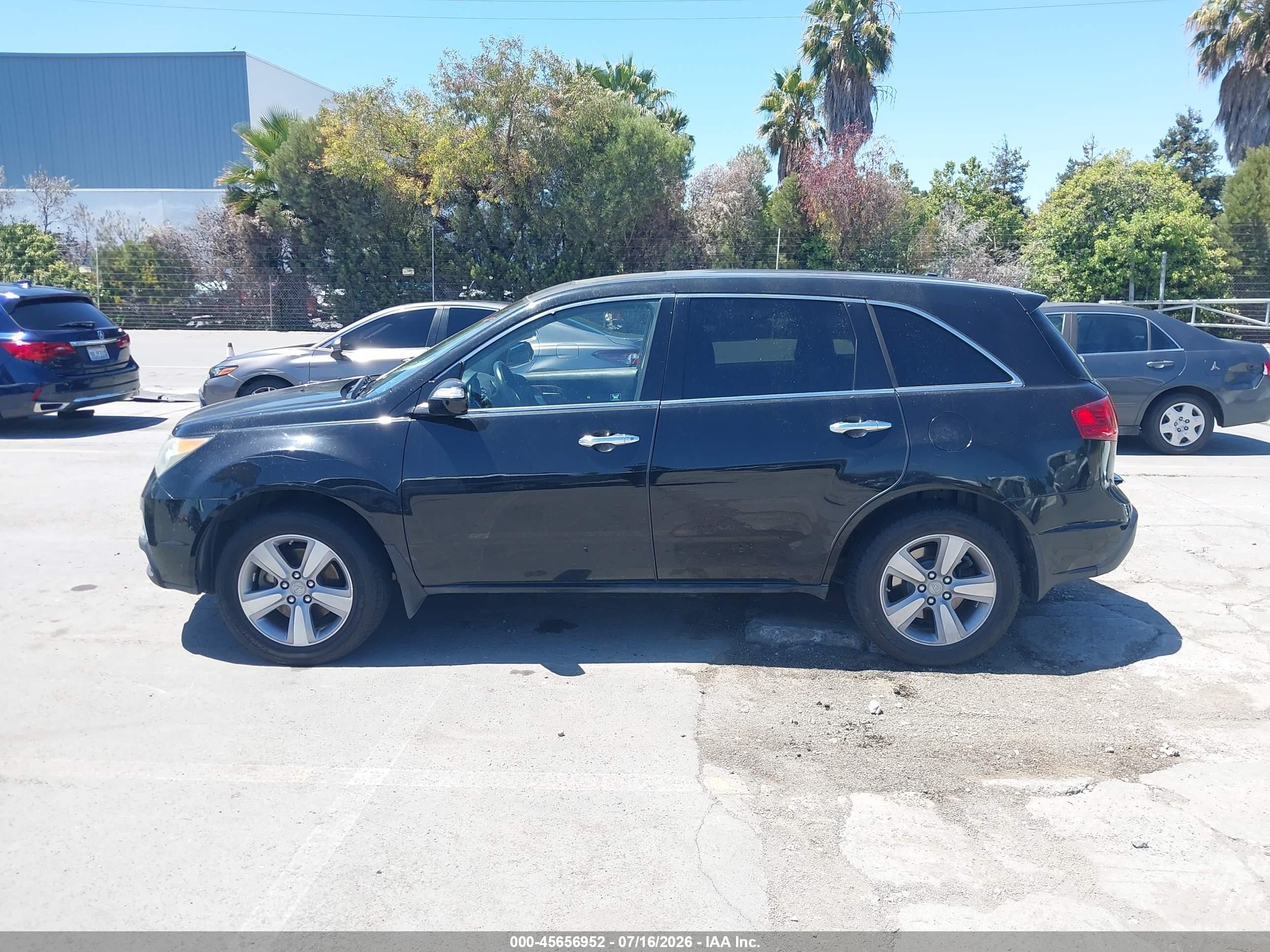 2012 Acura Mdx Technology Package Черный vin: 2HNYD2H43CH511691