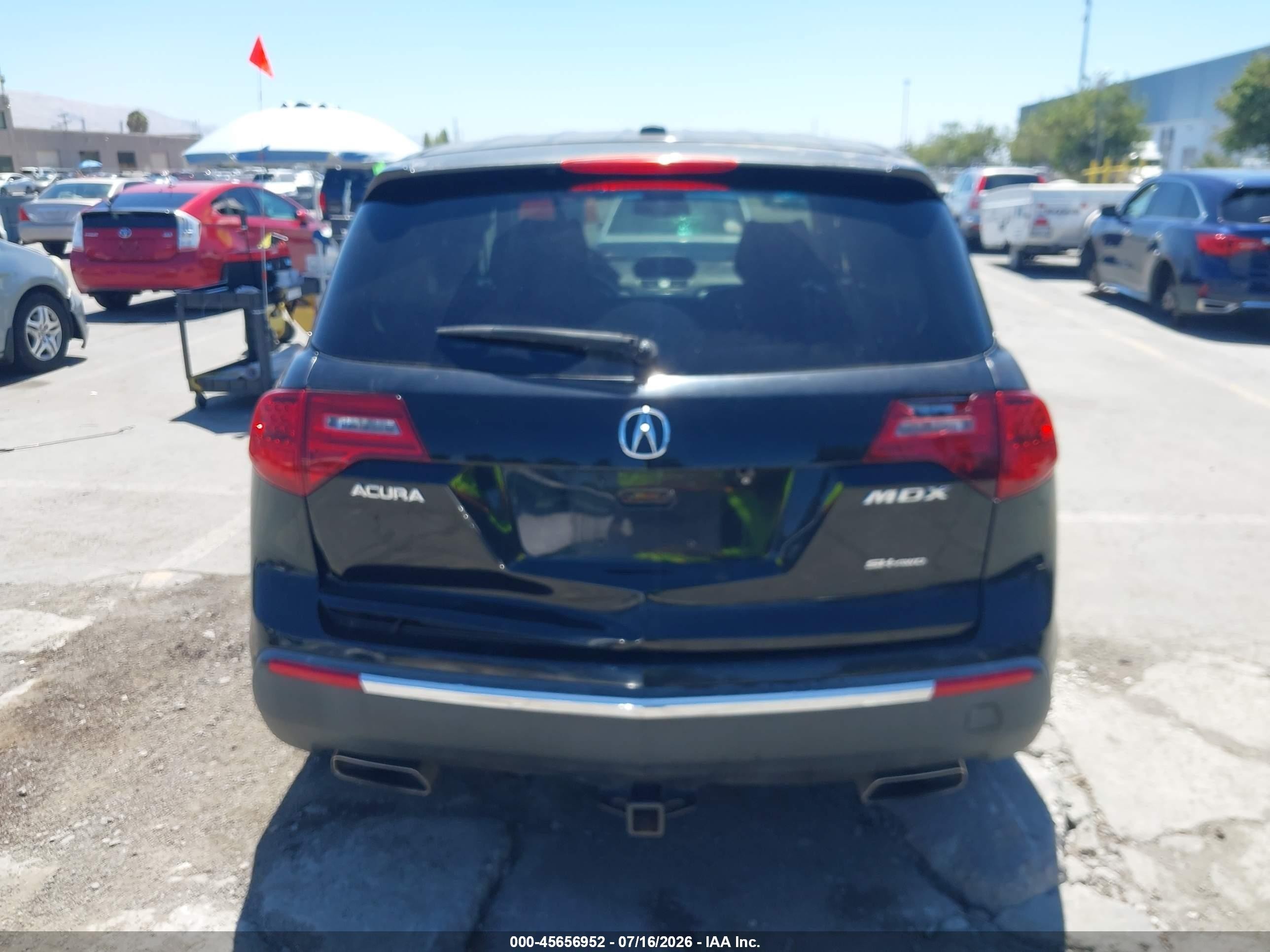 2012 Acura Mdx Technology Package Черный vin: 2HNYD2H43CH511691