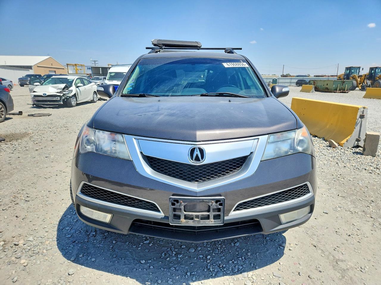 2012 Acura Mdx Technology Gray vin: 2HNYD2H43CH540852