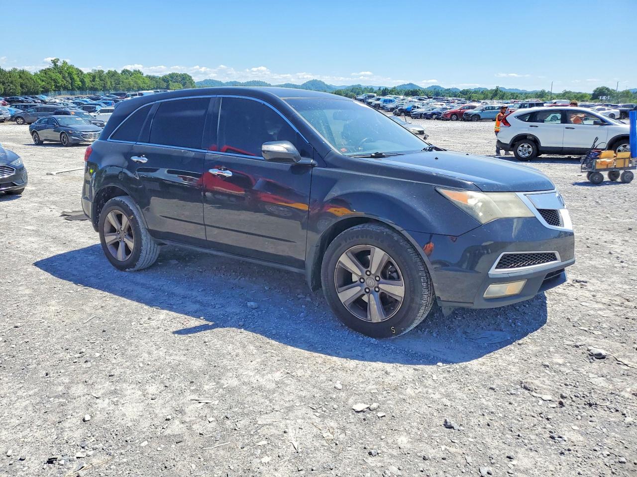 2013 Acura Mdx Technology Black vin: 2HNYD2H43DH512292