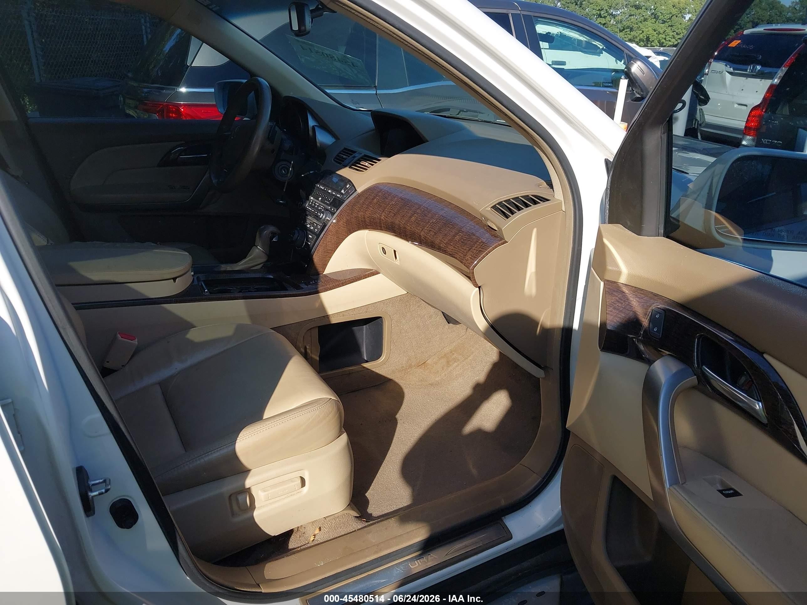 2013 Acura Mdx Technology Package White vin: 2HNYD2H43DH520750