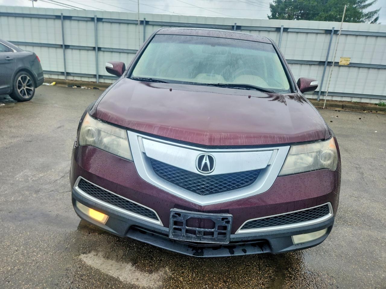 2010 Acura Mdx Technology Maroon vin: 2HNYD2H44AH507274