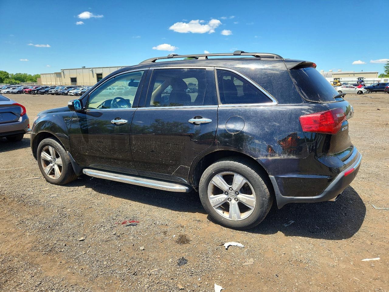2010 Acura Mdx Technology Black vin: 2HNYD2H44AH524964