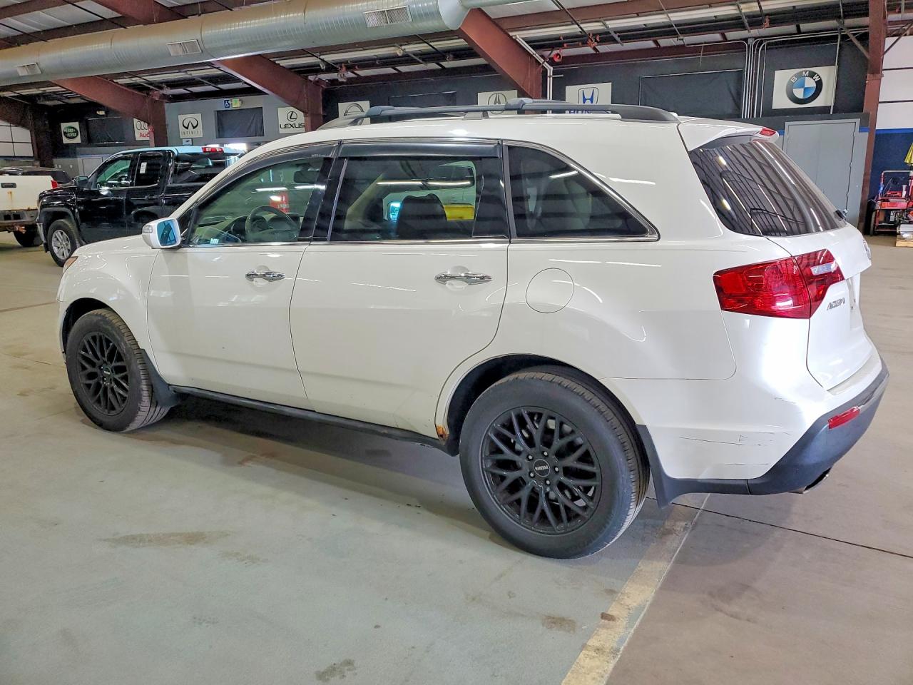2010 Acura Mdx Technology White vin: 2HNYD2H44AH530232