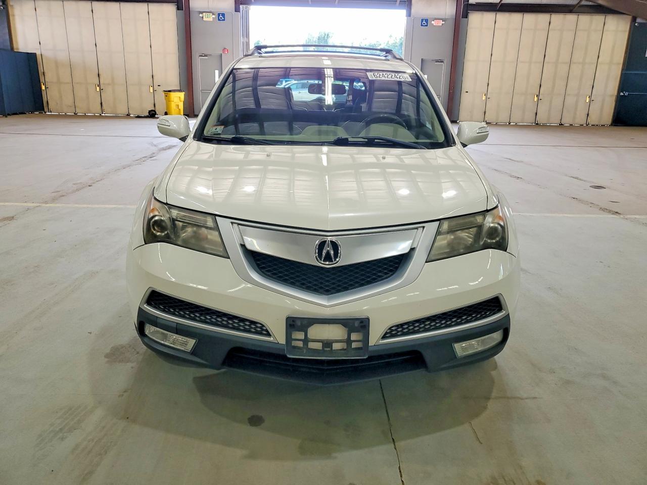 2010 Acura Mdx Technology White vin: 2HNYD2H44AH530232
