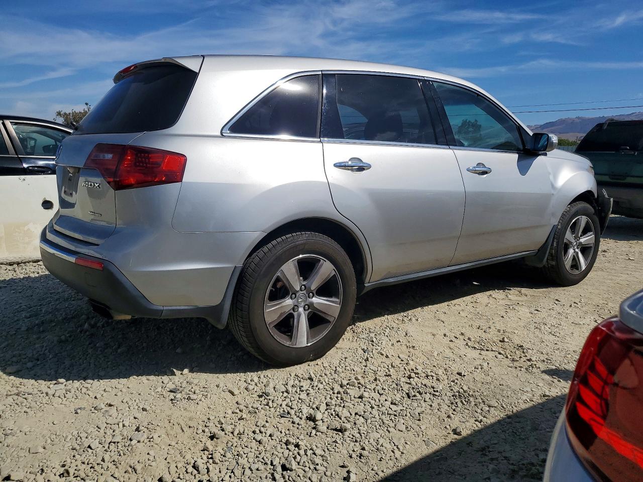 2011 Acura Mdx Technology Silver vin: 2HNYD2H44BH530636
