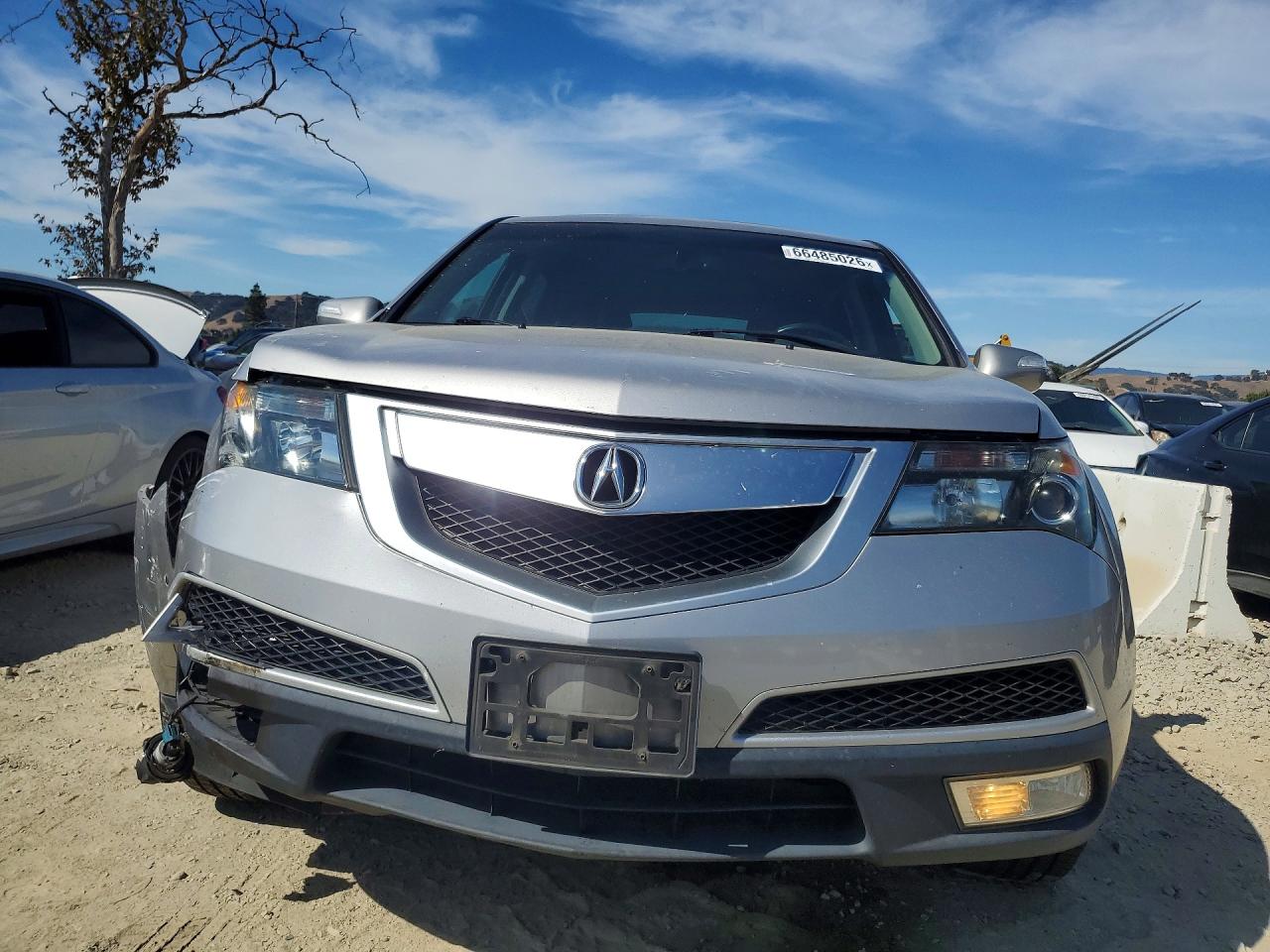 2011 Acura Mdx Technology Silver vin: 2HNYD2H44BH530636